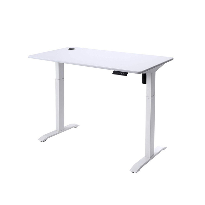 Mesa de Escritorio Urban Factory EED25UF Blanco Acero Inoxidable 118 x