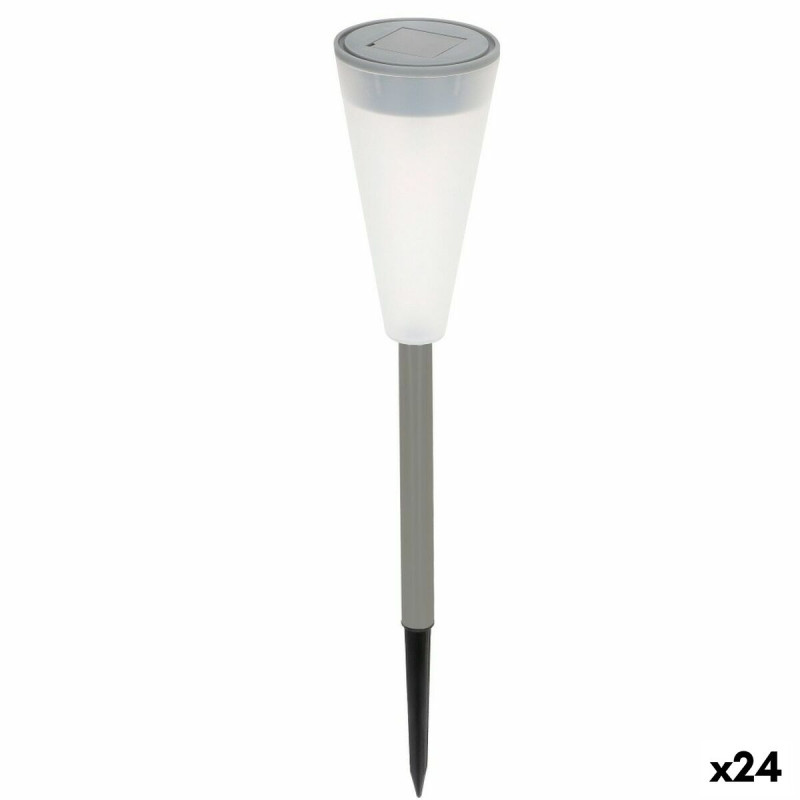 Estaca solar de jardín Aktive Plástico 6,7 x 39 x 6,7 cm (24 Unidade Estaca solar de jardín Aktive Plástico 6,7 x 39 x 6,7 cm (24 Unidade
