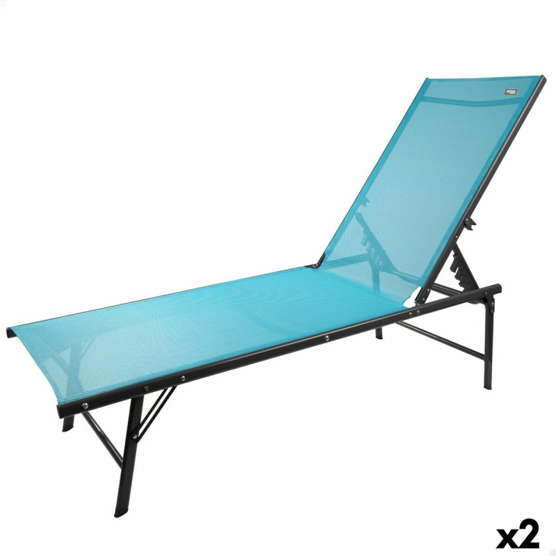 Hamaca Aktive Azul 180 x 35 x 49 cm (2 Unidades) Hamaca Aktive Azul 180 x 35 x 49 cm (2 Unidades)