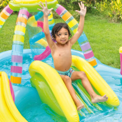 Piscina Hinchable para Niños Intex Arcoíris 374 L 295 x 109 x 191 cm