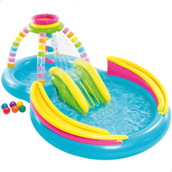 Piscina Hinchable para Niños Intex Arcoíris 374 L 295 x 109 x 191 cm