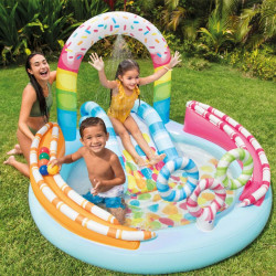 Piscina Hinchable para Niños Intex Golosinas 165 L 170 x 122 x 168 cm