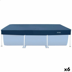 Cubrepiscinas Intex Azul marino 260 x 30 x 160 cm Rectangular (6 Unida