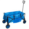 Carro Multiusos Aktive Azul Negro Poliéster PVC Acero 88 x 108 x 47 c
