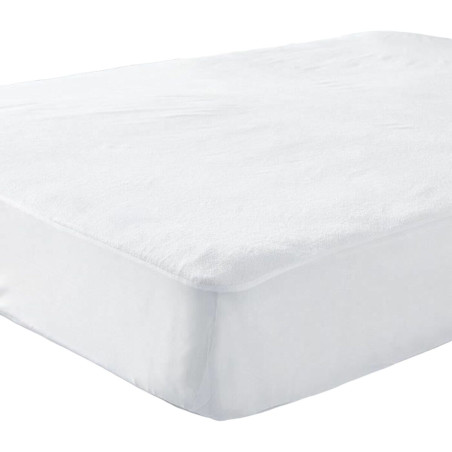 Protector de colchón TODAY Essential Cama doble 160 x 200 cm Blanco W
