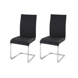 Silla de Comedor Lea Negro Multicolor 43 x 56 x 97 cm 43 x 56 cm (2 Un