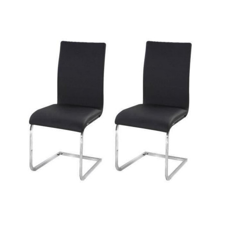 Silla de Comedor Lea Negro Multicolor 43 x 56 x 97 cm 43 x 56 cm (2 Un