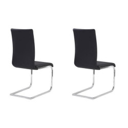 Silla de Comedor Lea Negro Multicolor 43 x 56 x 97 cm 43 x 56 cm (2 Un