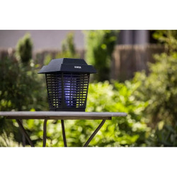Lámpara Antimosquitos N'oveen IKN22 Negro Metal