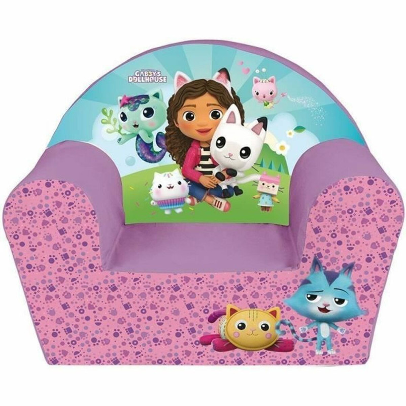 Sillón Infantil Gabby's Dollhouse 33 x 52 x 42 cm Sillón Infantil Gabby's Dollhouse 33 x 52 x 42 cm