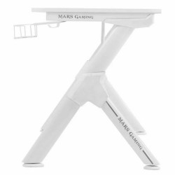 Mesa Mars Gaming MGDXLW Mesa Gaming Ergonómica Blanco Grande Blanco 1
