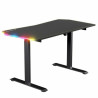 Mesa de Escritorio Gaming Forgeon Battleground 140 x 70 x 75 cm Negro