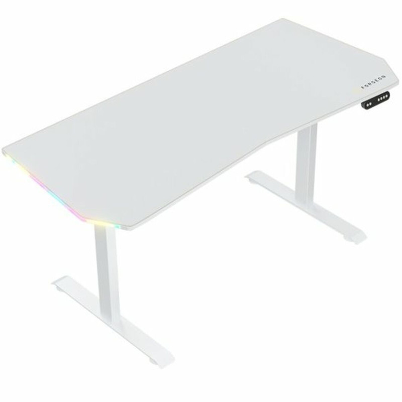 Mesa de Escritorio Forgeon Battleground Blanco Mesa de Escritorio Forgeon Battleground Blanco