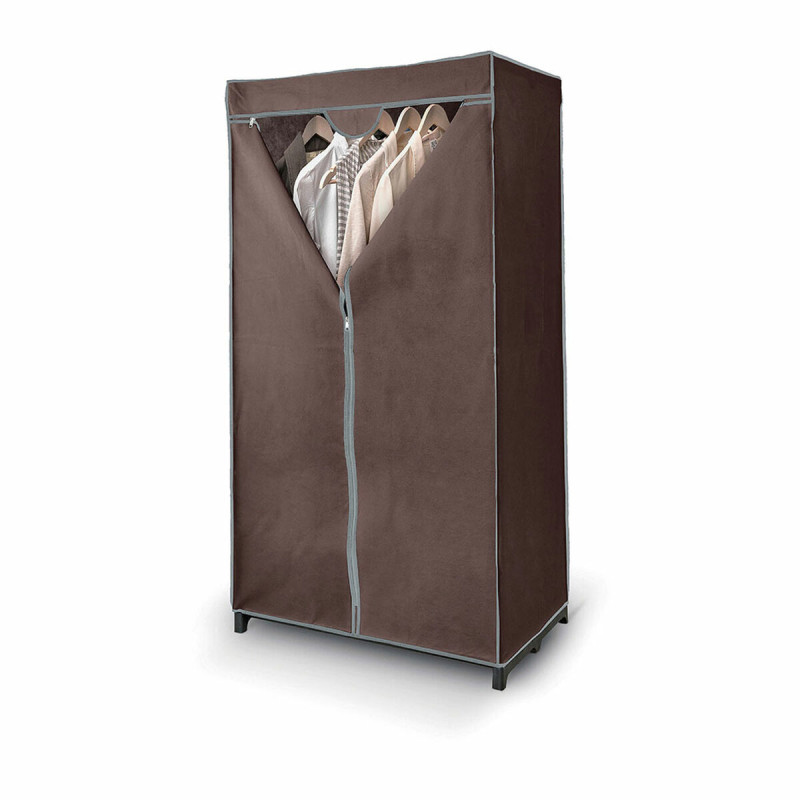 Armario ropero Domopak Living 905020 Marrón Tela (75 x 50 x 145 cm) Armario ropero Domopak Living 905020 Marrón Tela (75 x 50 x 145 cm)