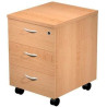 Cajonera Artexport Presto Con ruedas Marrón Melamina 43 x 52 x 59,5 c