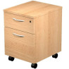 Cajonera Artexport Presto Con ruedas Marrón Melamina 43 x 52 x 59,5 c