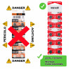 Pilas Maxell 19040800 1,5 V Pilas de Botón (10 Unidades)