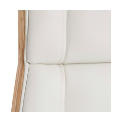Sillón Blanco Natural Hierro 100 % Poliuretano 65 x 66 x 108,5 cm