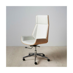 Sillón Blanco Natural Hierro 100 % Poliuretano 65 x 66 x 108,5 cm