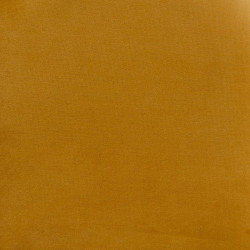 Banqueta 110 x 40 x 68 cm Tejido Sintético Metal Ocre