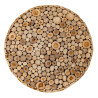 Mesa de Centro 80 x 80 x 45 cm madera de teca