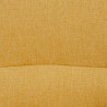 Sillón 77 x 64 x 88 cm Tejido Sintético Madera Mostaza