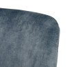 Sillón 77 x 64 x 88 cm Tejido Sintético Madera Azul claro