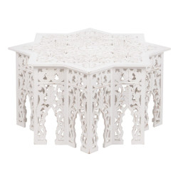 Mesa de Centro 90 x 90 x 46 cm 2 Unidades DMF