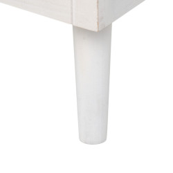 Recibidor con Cajones DUNE Natural Blanco Madera de abeto 80 x 40 x 80