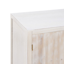 Recibidor con Cajones DUNE Natural Blanco Madera de abeto 80 x 40 x 80