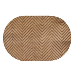 Mesa auxiliar 60 x 39,5 x 60 cm Natural Negro Metal Madera (2 Unidades
