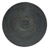 Mesa auxiliar 66 x 66 x 34,5 cm Negro Aluminio (3 Unidades)