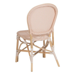 Silla de Comedor 47 x 54 x 93 cm Natural Beige Ratán