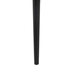 Juego de 3 mesas Madera Metal Hierro Madera de acacia 50 x 50 x 45 cm
