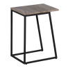 Mesa auxiliar 45 x 35 x 63,5 cm Marrón Crema Mármol Hierro (2 Unidad