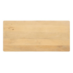 Juego de 3 mesas Natural 110 x 50 x 45 cm