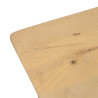 Juego de 3 mesas Natural 110 x 50 x 45 cm