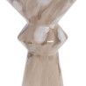 Mesa auxiliar Beige Hierro 34 x 34 x 64,5 cm