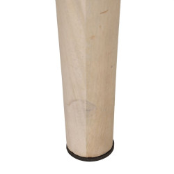 Mesa de Centro Blanco Madera de mango 67 x 50 x 38 cm