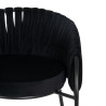 Silla Negro 60 x 49 x 70 cm