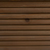 Consola Negro Natural Hierro Cristal Templado Madera de abeto 134 x 32