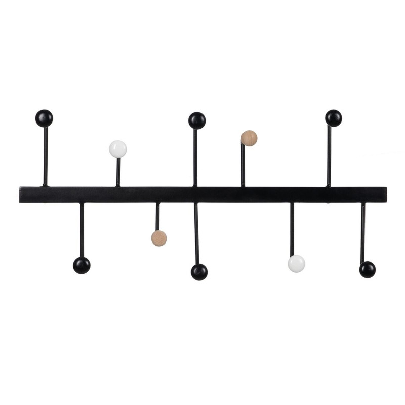 Perchero de Pared Hierro 60 x 7 x 27,5 cm Perchero de Pared Hierro 60 x 7 x 27,5 cm