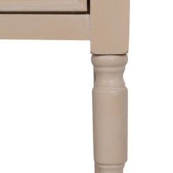 Consola Blanco Madera de pino Madera MDF 90 x 30 x 81 cm