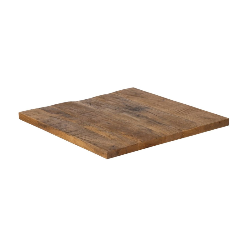 Tablero de mesa Cuadrado Beige Madera de mango 60 x 60 x 3 cm Tablero de mesa Cuadrado Beige Madera de mango 60 x 60 x 3 cm