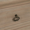 Mesita de Noche Natural Madera de abeto Madera MDF 48 x 38 x 56 cm
