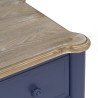 Mueble Auxiliar Azul Natural Madera de abeto Madera MDF 80 x 45 x 60 c