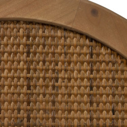 Mesa auxiliar Negro Dorado Hierro 40 x 40 x 52 cm
