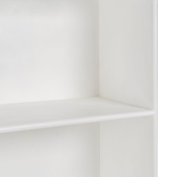 Librería BERET Blanco Madera de abeto 80 x 40 x 175 cm