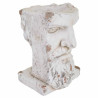 Macetero Alexandra House Living Classic Blanco Magnesio 27 x 40 x 35 c