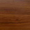 Escritorio Marrón Negro Hierro Madera MDF 87 x 56 x 87 cm